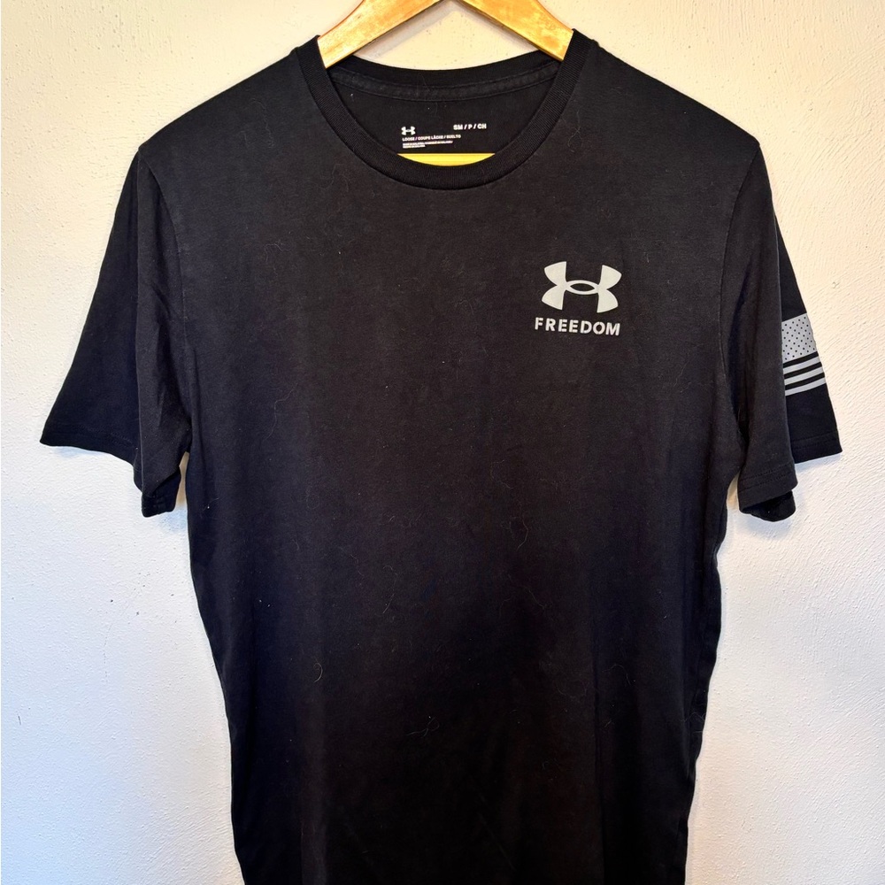 Under Armour Men's Black Freedom Tee
